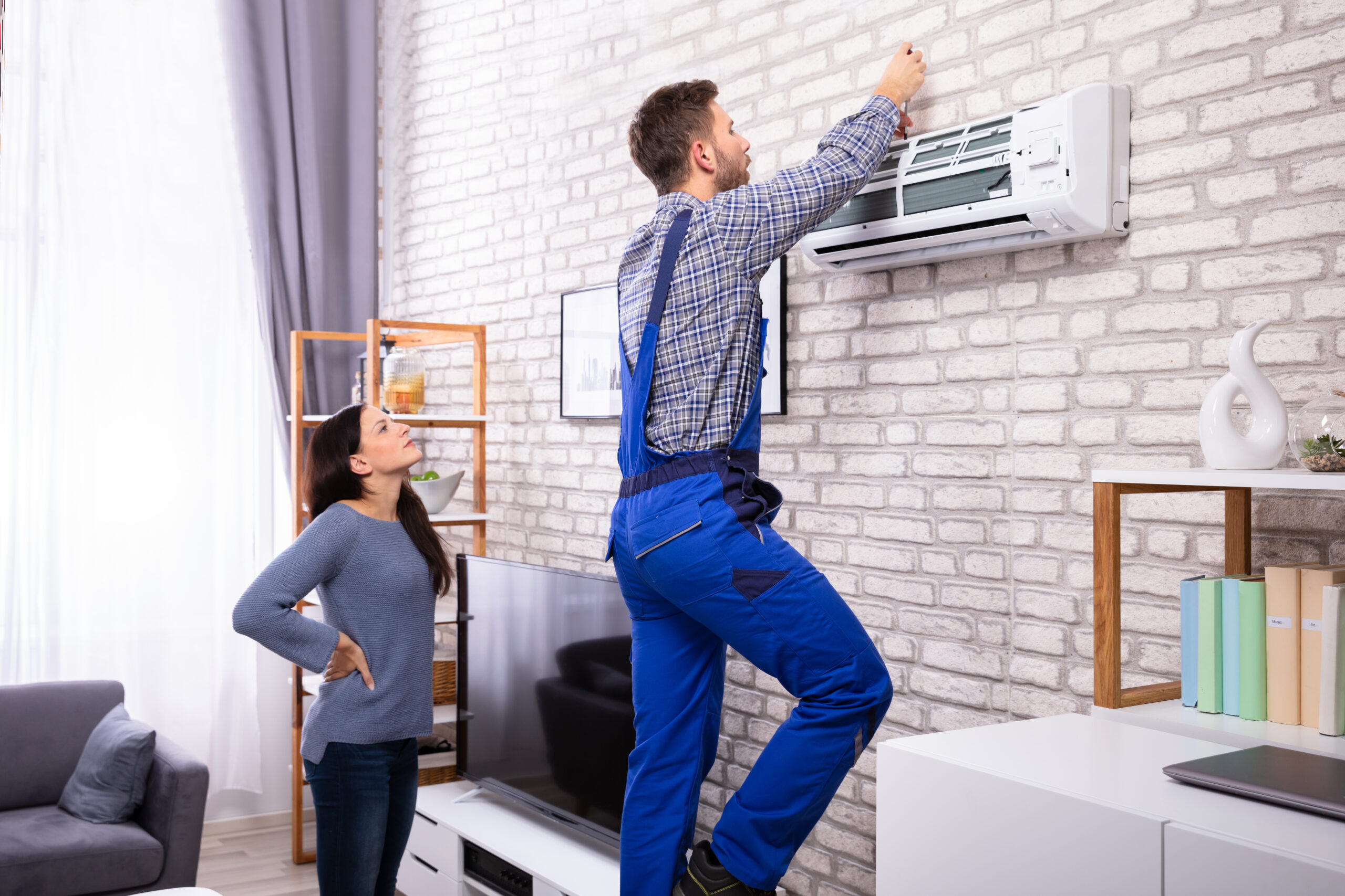 What is Air conditioning Install in HVAC?